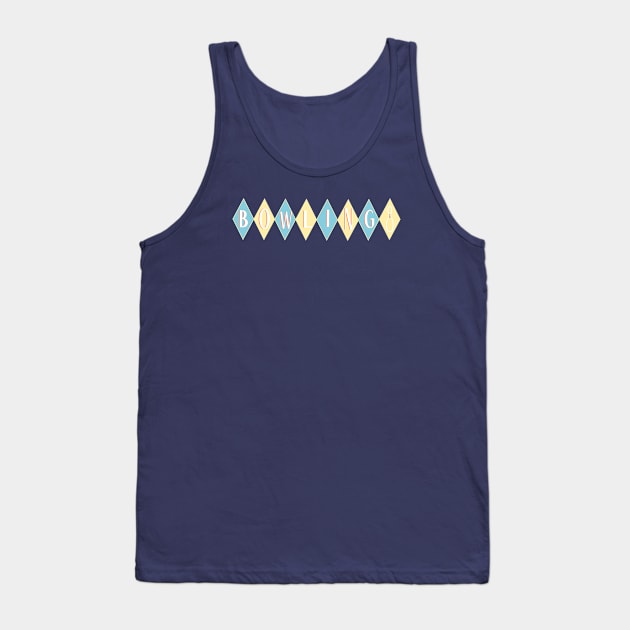 Bowling Retro Tank Top by TaliDe